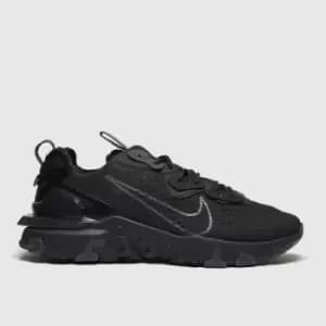 Nike Black React Vision Trainers