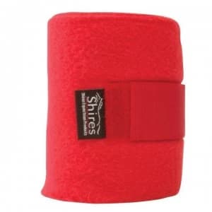 Shires Stable Bandages - Red