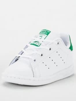 Adidas Originals Stan Smith Infant Trainers - White/Green