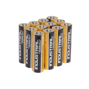 Duracell Industrial AA Alkaline Batteries Tub of 12