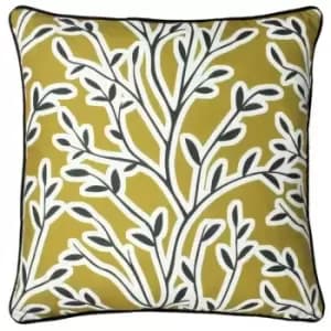 Furn Annika Floral Cushion Cover (One Size) (Honey) - Honey