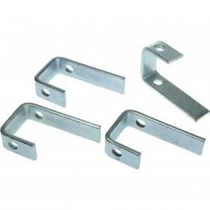 Faithfull External Building Profile Clamp Bracket Pack of 4