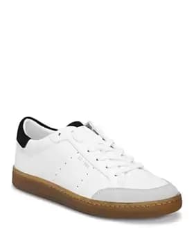 Sam Edelman Womens Josi Leather Low Top Sneakers
