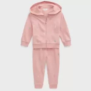 Polo Ralph Lauren Baby's Cotton-Pique Hoodie and Joggers Set - 18-24 months