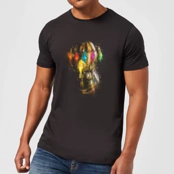 Avengers Endgame Infinity Gauntlet Warlord Mens T-Shirt - Black - 3XL - Black