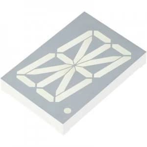 Alphanumeric segment display Red 56.8mm 3.7 V No. of digits 1