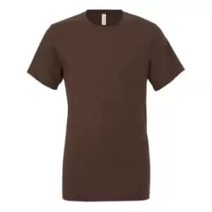 Canvas Triblend Crew Neck T-Shirt / Mens Short Sleeve T-Shirt (XS) (Brown Triblend)