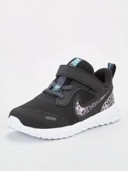 Nike Revolution 5 Rebel Toddler Trainers - Black
