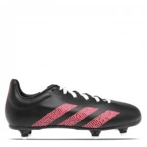 adidas Kakari SG Junior Boys Rugby Boots - Black/Pink