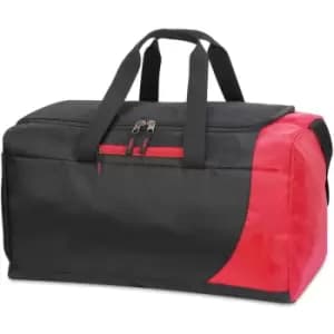Shugon Naxos 43 Litre Holdall Bag (One Size) (Black/Red) - Black/Red