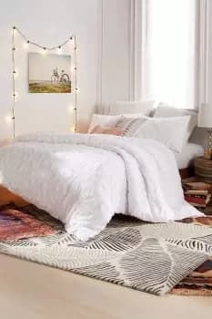 'Chenille Leopard Cotton' Duvet Cover