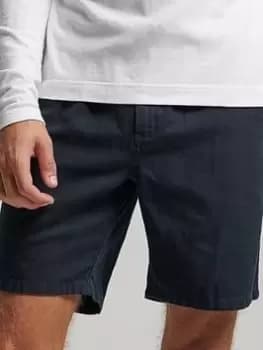 Superdry Vintage Overdyed Shorts - Navy Size M Men
