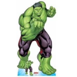 The Avengers Hulk Crouching Oversized Cardboard Cut Out