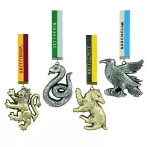 Harry Potter House Mascot Ornament Set