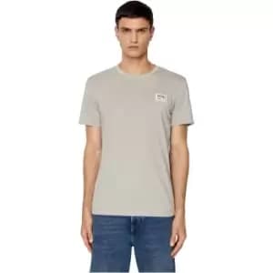 Diesel Patch Logo T-Shirt Mens - Grey