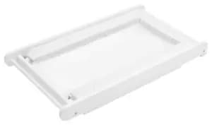 Babymore White Cot Top Changer - Wood
