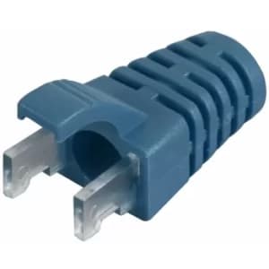 TUK Ltd SPEEDY RJ45 PS6Bl#100 Blue strain relief boot Cat 6 plug pack of 100
