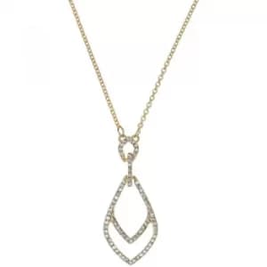 Ladies Anne Klein Gold Plated Socialite Necklace