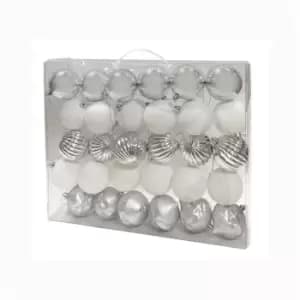 The Spirit Of Christmas PK30 Bauble Box Set24 - White