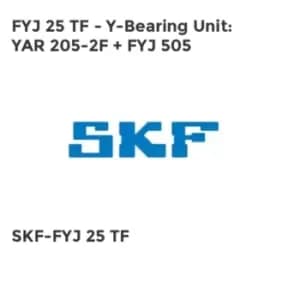 FYJ 25 TF - Y-Bearing Unit: YAR 205-2F + FYJ 505