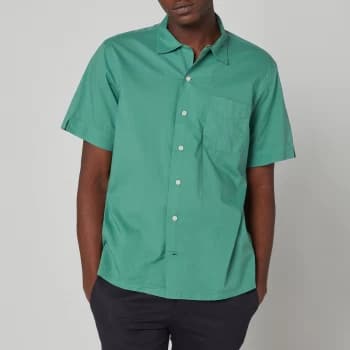 Polo Ralph Lauren Mens Cotton Short Sleeve Shirt - Seafoam - M