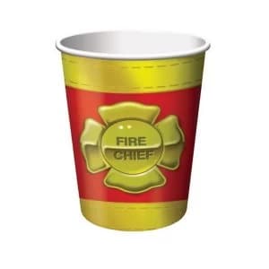 Firefighter Paper Cups