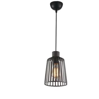 Fan Europe Lighting - Fan Europe DAYTON Wire Frame Pendant Ceiling Light Bronze 16x24.7cm