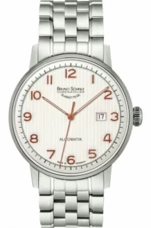 Mens Bruno Sohnle Stuttgart Automatik Automatic Watch 17-12173-226