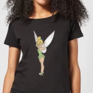 Disney Tinker Bell Classic Womens T-Shirt - Black