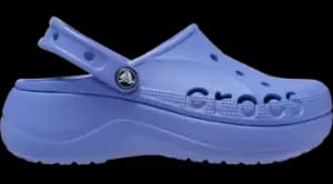 Crocs Baya Platform Clogs Women Lapis 6