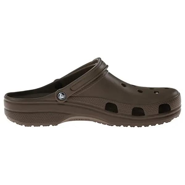 Crocs Mens Womens Classic Clog Vegan Work Shoes Sandals - UK 4 Brown unisex ES2702CHO4