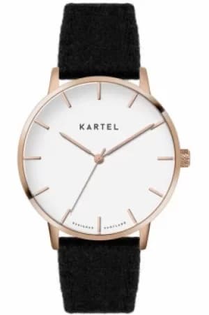 Unisex Kartel Scotland Lewis 40mm Cashmere Watch KT-LEW-RGBC-BR
