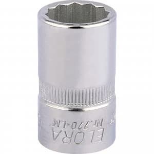 Elora 1/2" Drive Bi Hexagon Socket Metric 1/2" 16mm