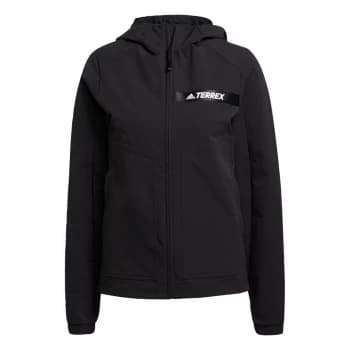 adidas Terrex Multi-Stretch Softshell Jacket Womens - Black