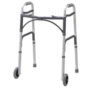 Drive Folding Walking Frame - Silver