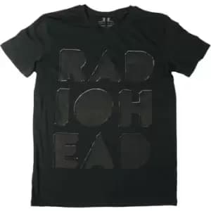 Radiohead - Note Pad Unisex XX-Large T-Shirt - Black