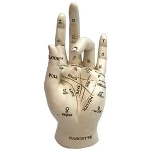 Palmistry Fortune Telling Hand Figure