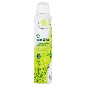 Superdrug Sensitive Less White Residue Deodorant 250ml