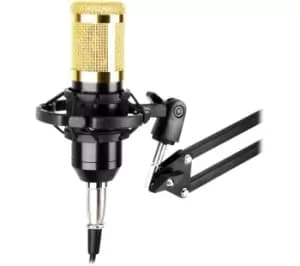 KINSMAN KMICKIT Professional Condenser Microphone Kit - Gold