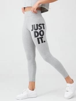 Nike Nsw Jdi Leg-A-See Leggings - Dark Grey Heather