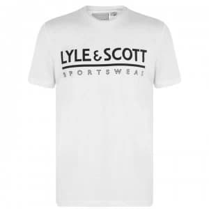 Lyle and Scott Sport Harridge Sport T Shirt - White 626