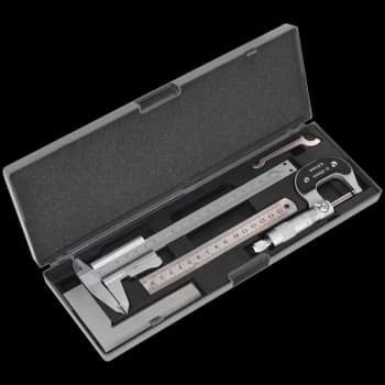 Sealey 4 Piece Measuring Tool Set