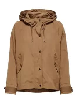 ONLY Short Parka Women Brown