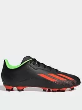 adidas Junior X Speedportal.4 Firm Ground Football Boot, Black, Size 5.5