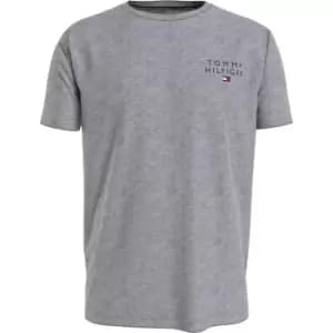 Tommy Hilfiger CN SS TEE LOGO - Grey