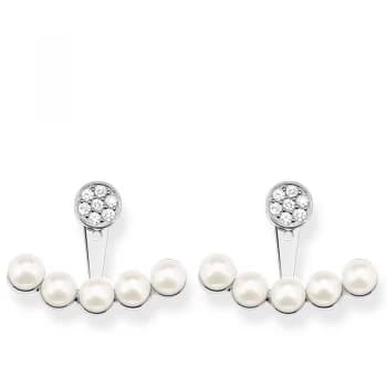 Ladies Thomas Sabo Sterling Silver Glam & Soul Earrings