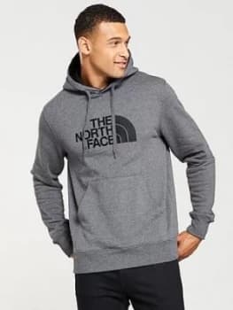 The North Face Drew Peak Pullover Hoodie Medium Grey Heather Size L Men