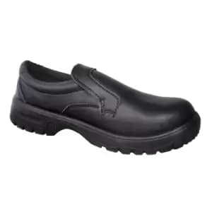 Dennys Slip-On Safety Shoes (36) (Black)