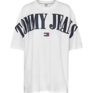 Tommy Jeans Tjw Crv Ovr Archive 1 Tee - White