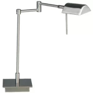 Linea Verdace Mayfair Desk Task Lamp Nickel